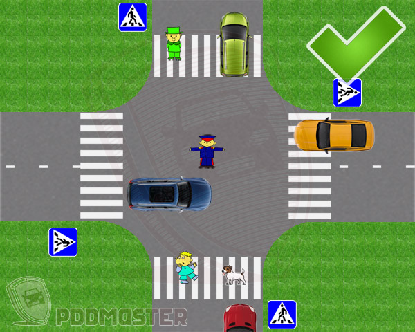 Как перейти дорогу по пешеходному переходу