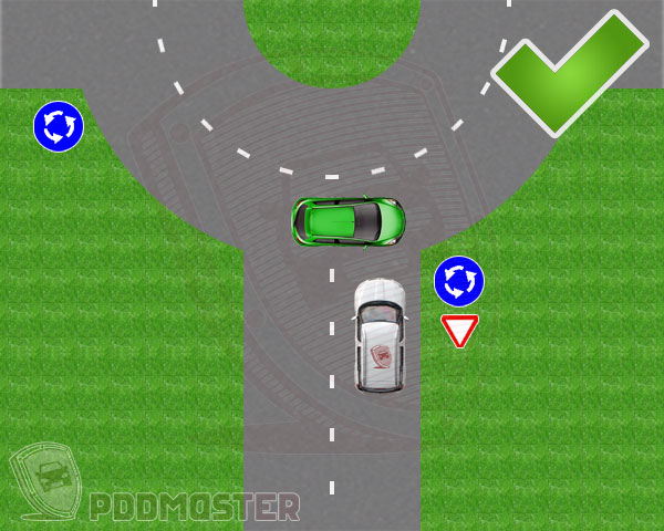 Правила дорожного движения круговое мигание
