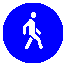 Знак 4.5.1 Пешеходная дорожка