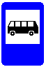 Знак 5.16 Место остановки автобуса и (или) троллейбуса